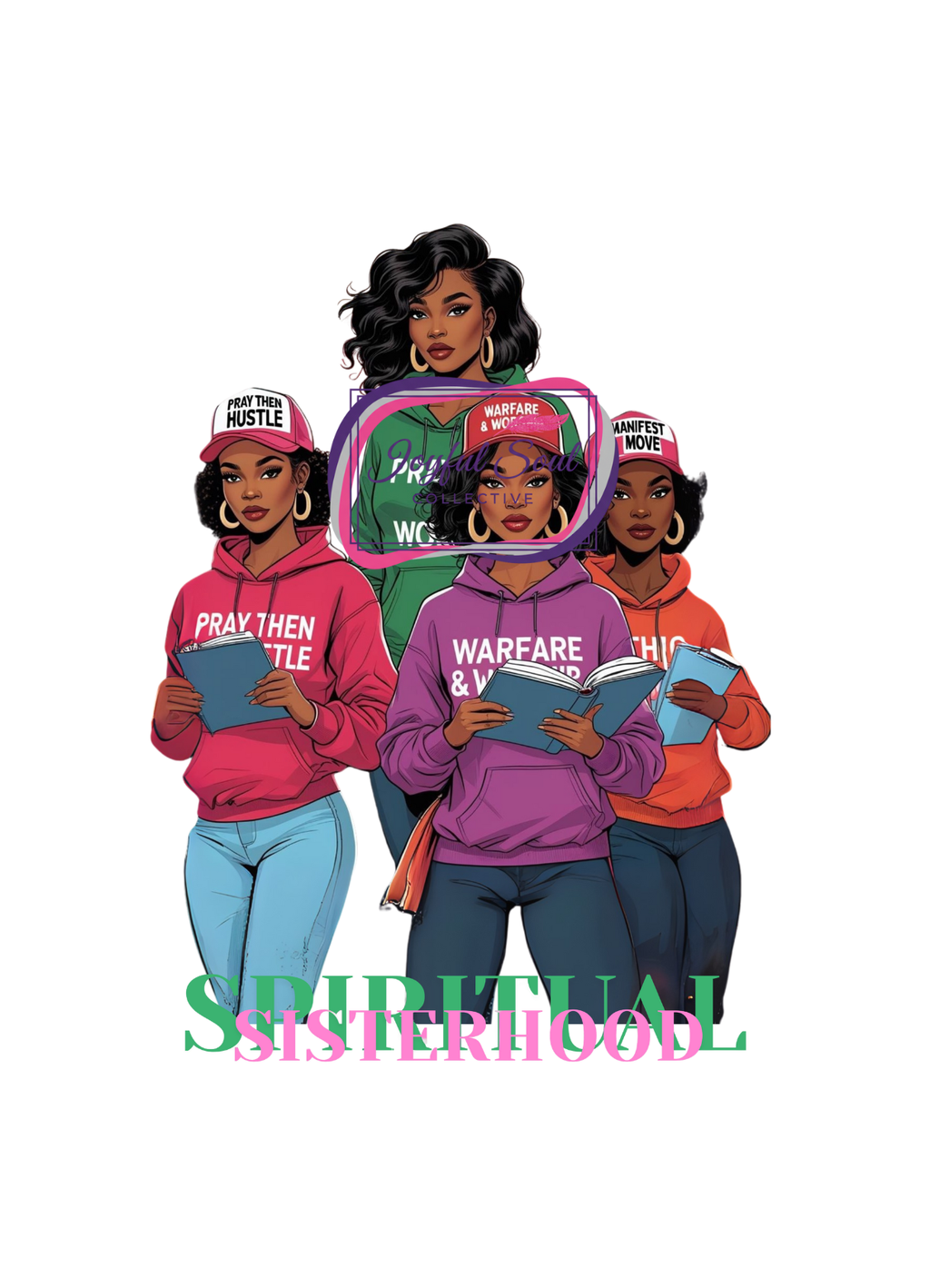 God's Girl Crew Affirmation Journal | Wellness & Meditation Notebook