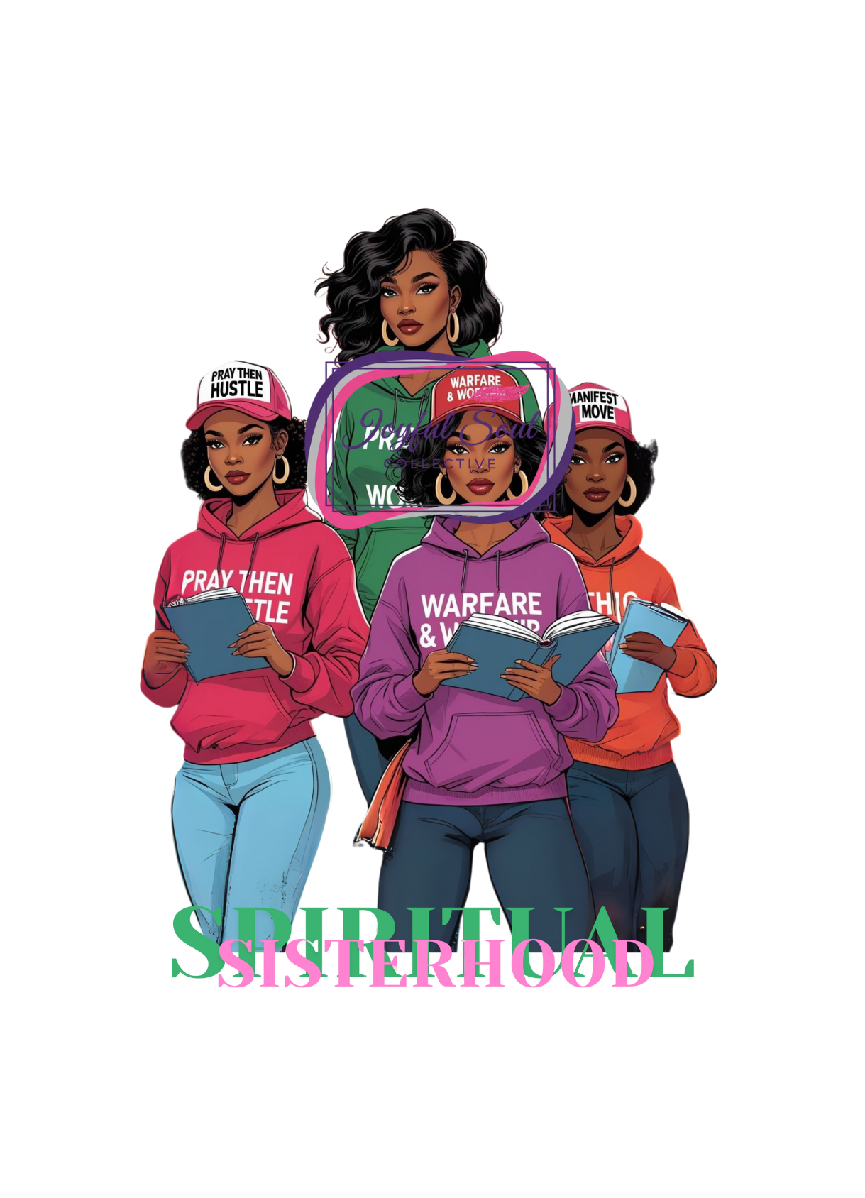 God's Girl Crew Affirmation Journal | Wellness & Meditation Notebook