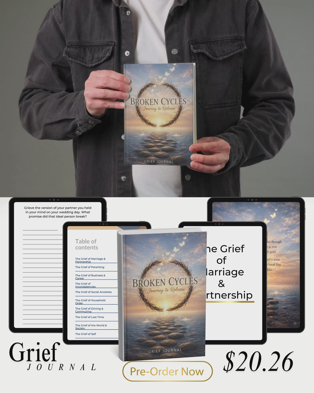 Broken Cycles: Journey to Release Grief Journal