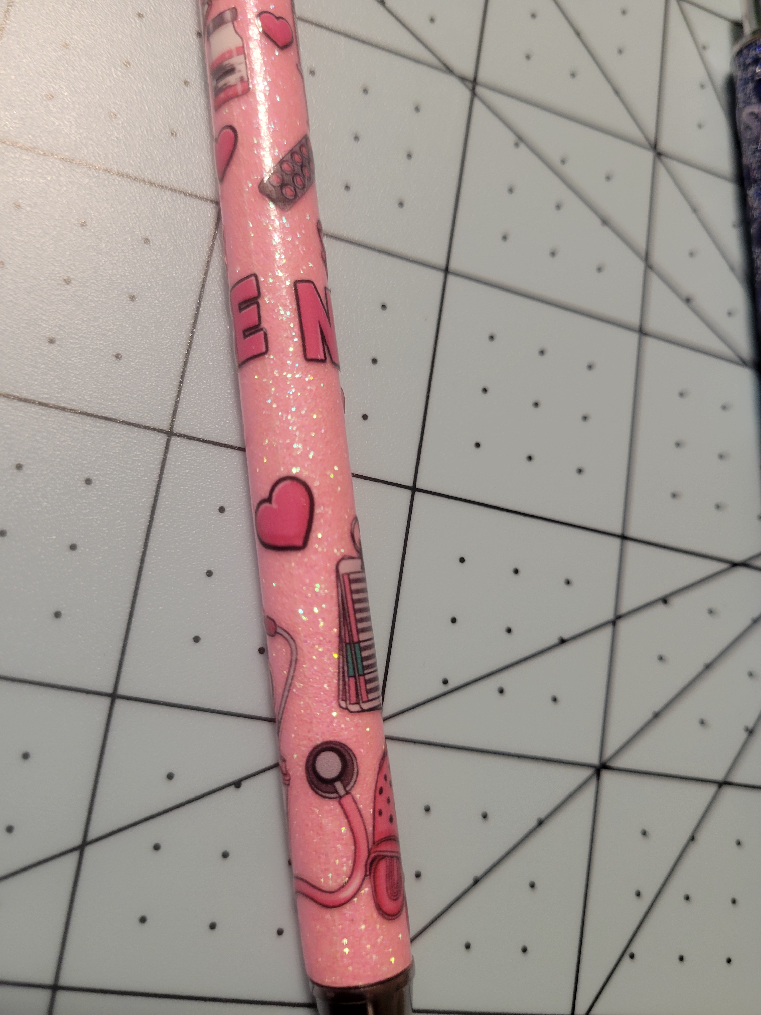 Hand-Wrapped Glitter Pens – Statement Writing in Style