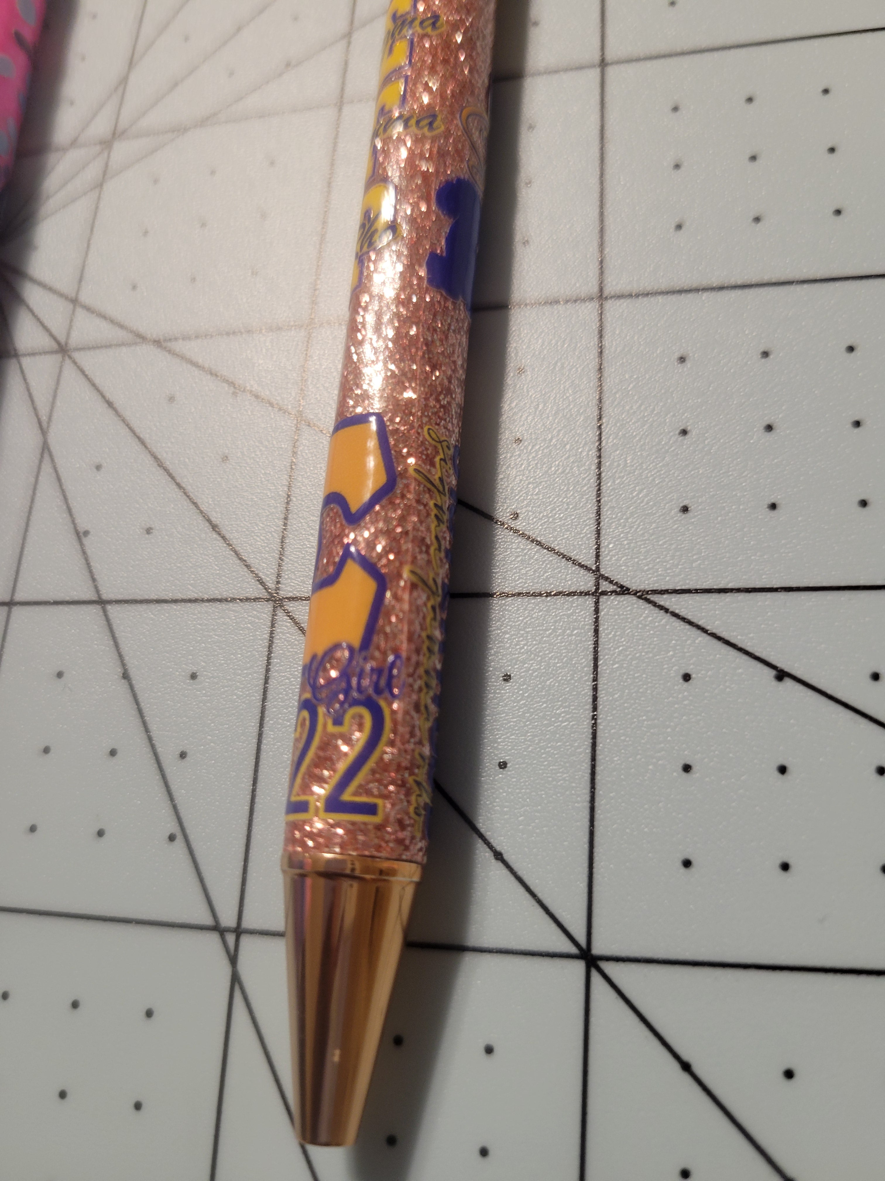 Hand-Wrapped Glitter Pens – Statement Writing in Style