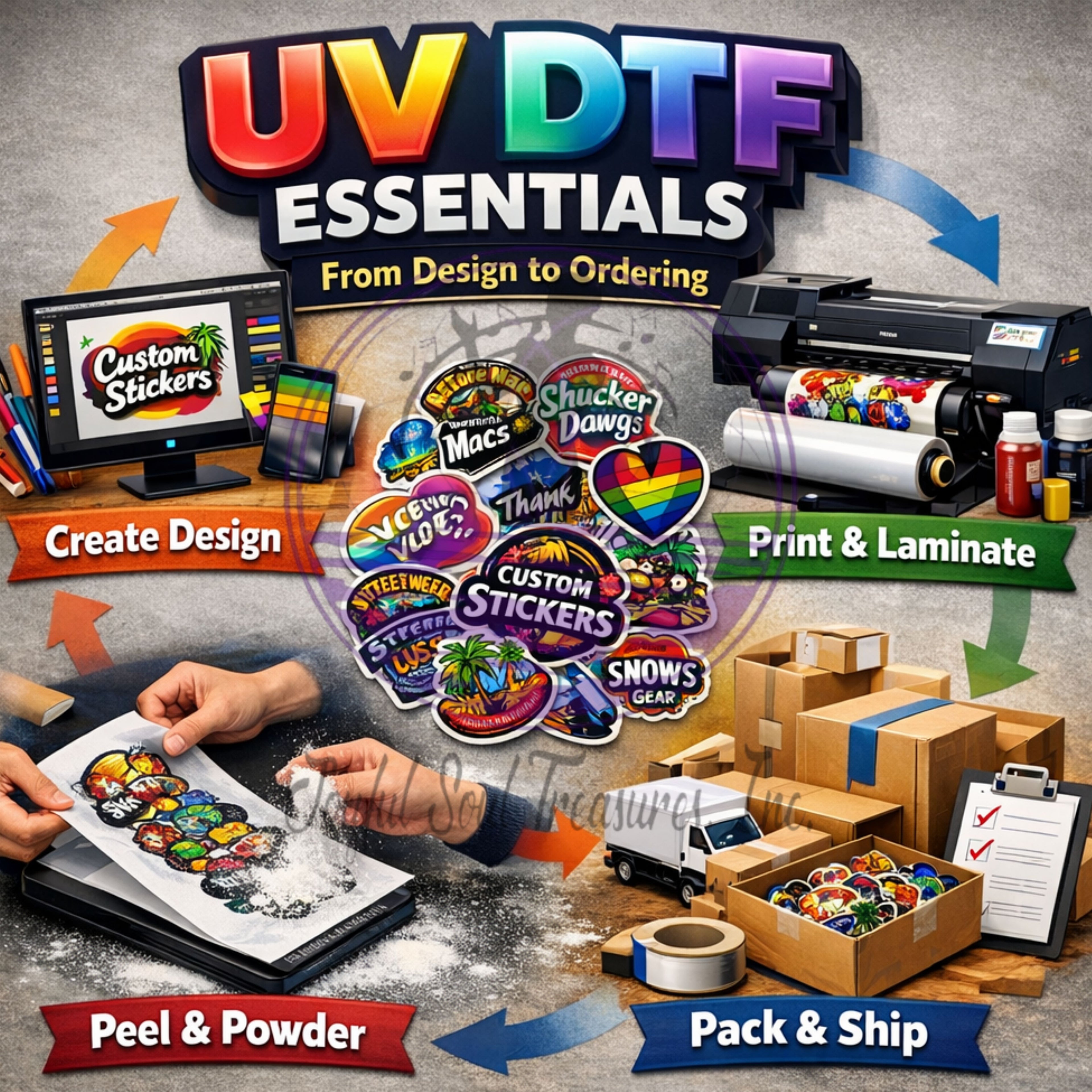 UVDTF Essentials: From Design to Print Mastery