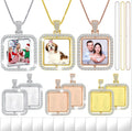 Sublimation Rhinestone Trays Pendant Set