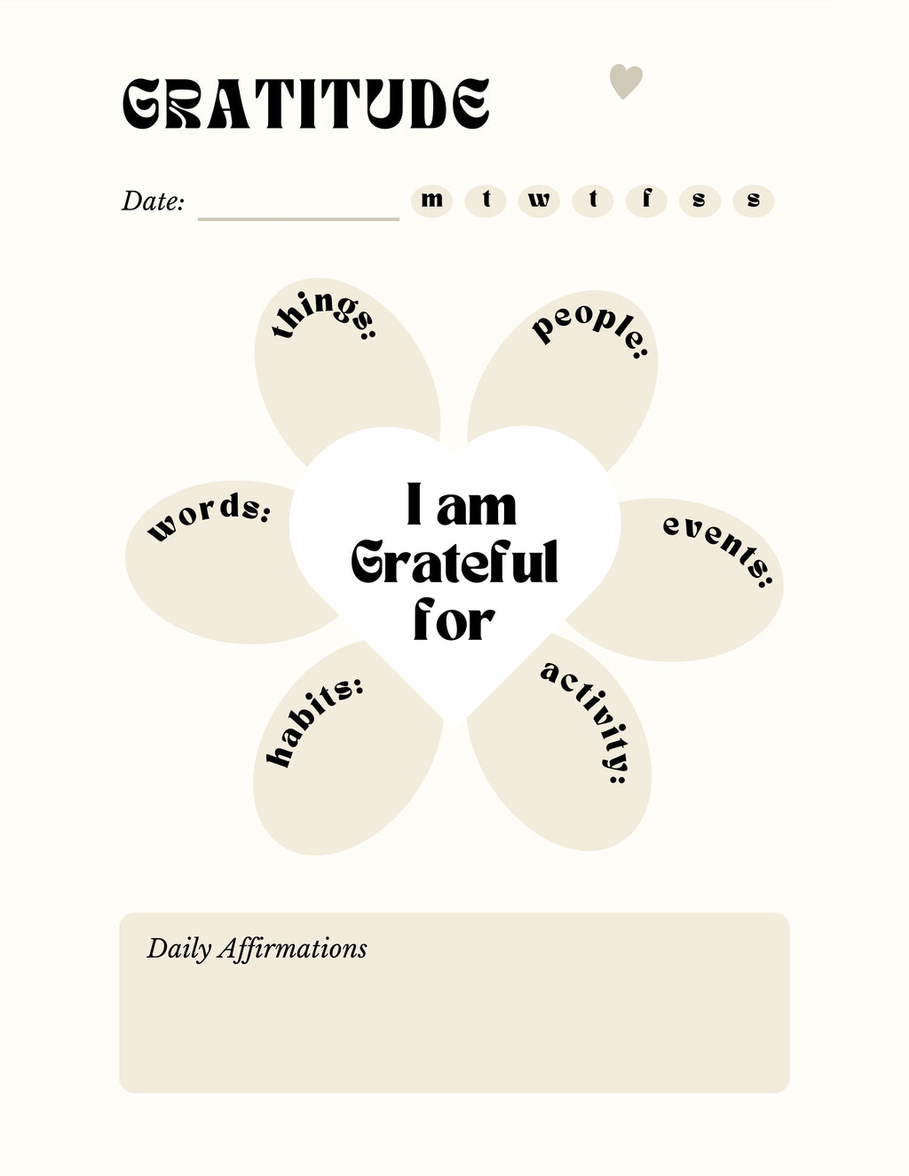 Men Self-Care Journal