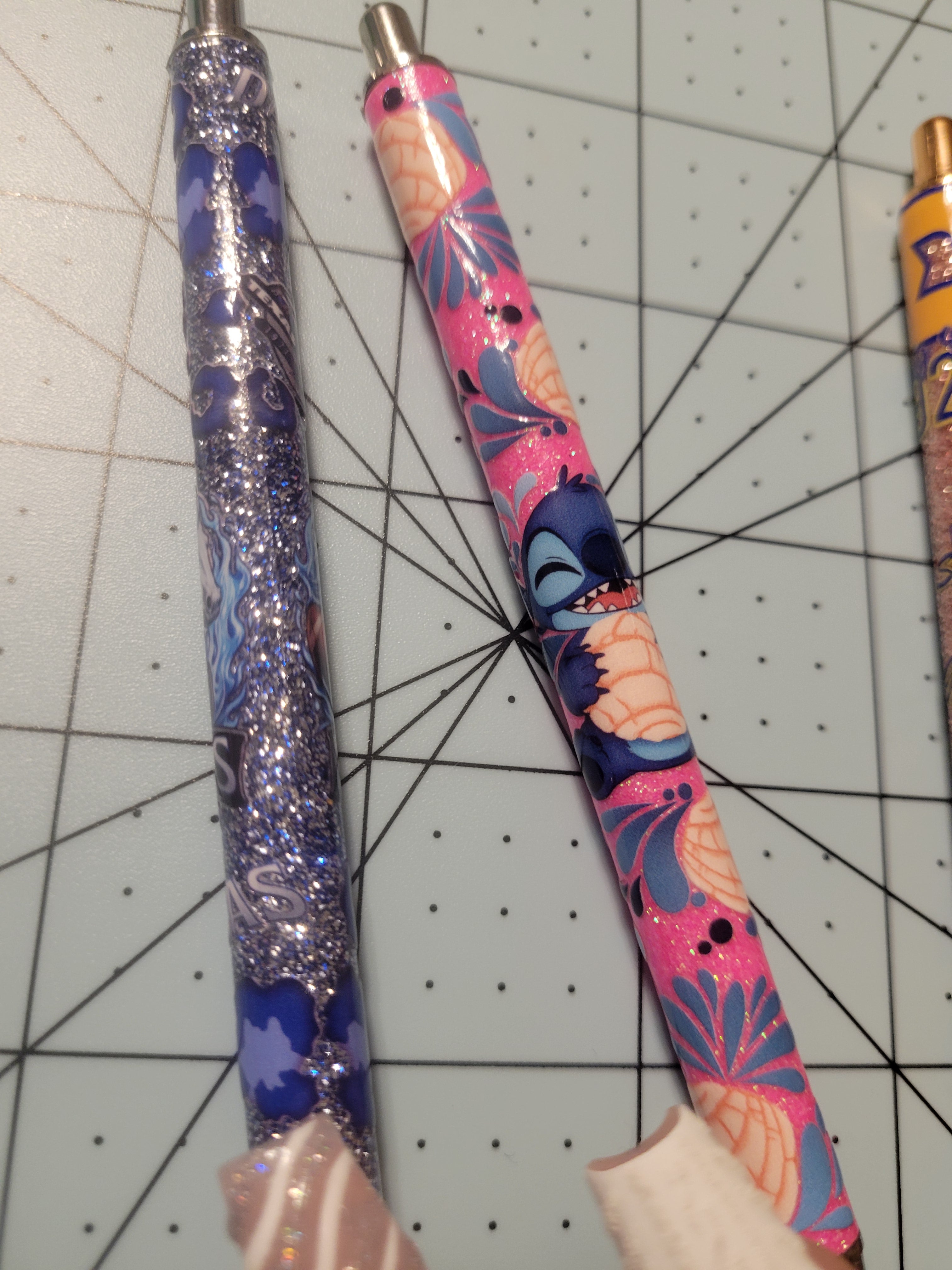Hand-Wrapped Glitter Pens – Statement Writing in Style